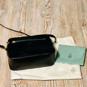 Vintage Genuine Mark Cross Black Purse